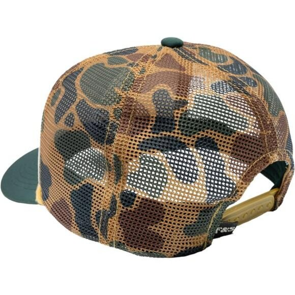 Mens camo foam trucker hat mesh snapback adjustable outdoor hunting fishing cap - Picture 4 of 8